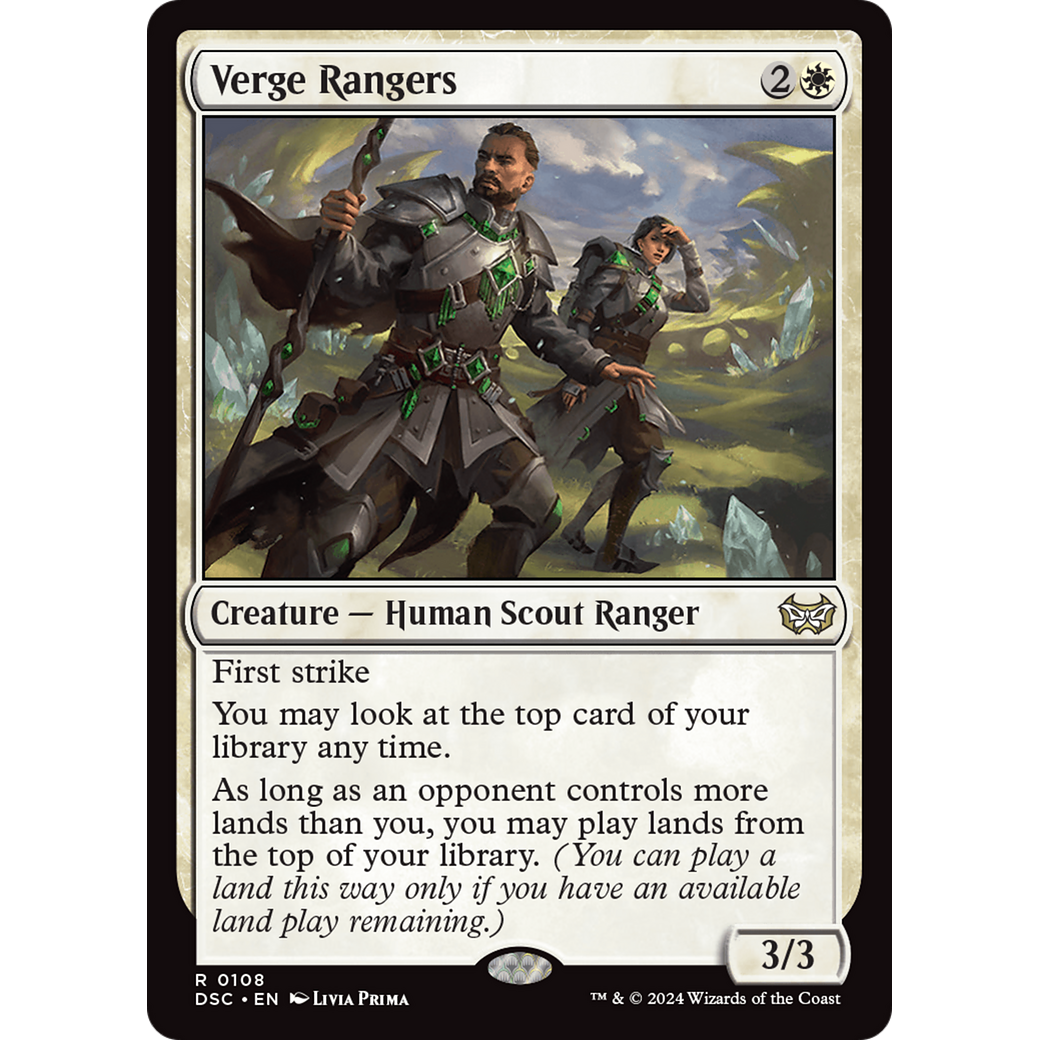 Verge Rangers (DSC-108) - Duskmourn: House of Horror Commander