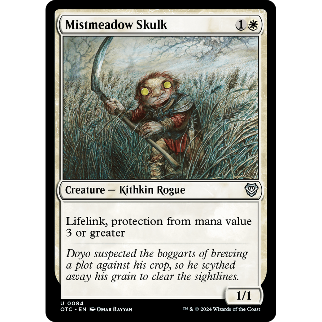 Mistmeadow Skulk (OTC-084) - Outlaws of Thunder Junction Commander