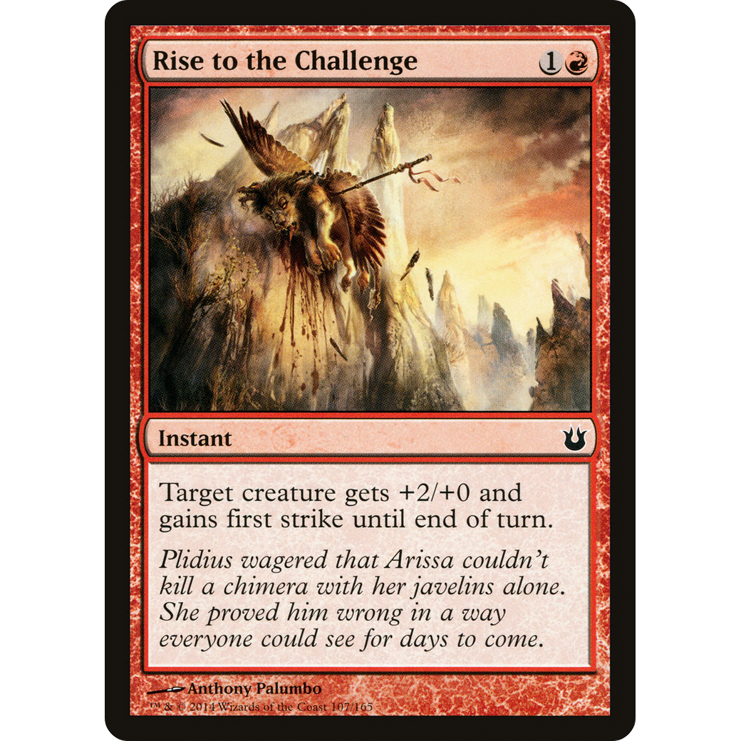 Rise to the Challenge (BNG-107) - Born of the Gods