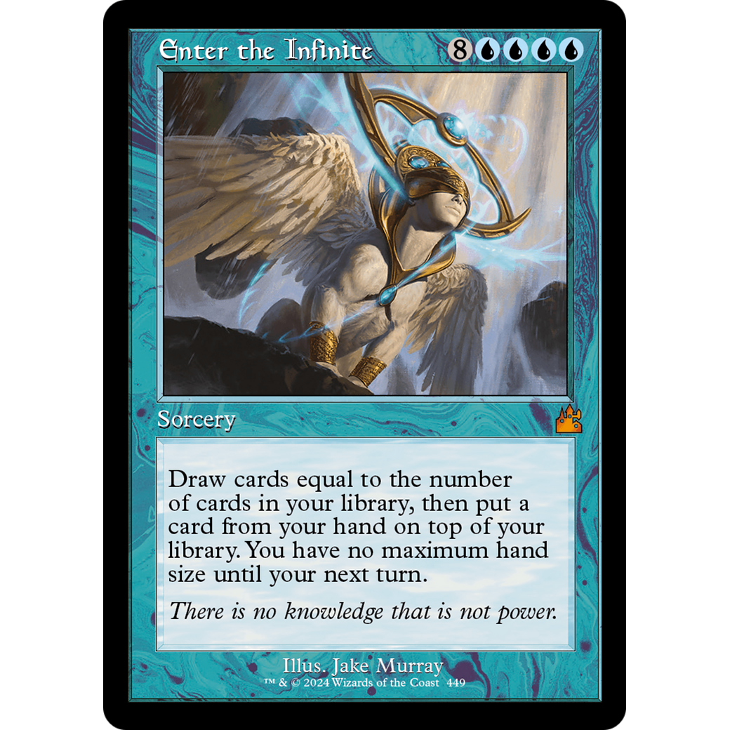 Enter the Infinite (RVR-449) - Ravnica Remastered Foil