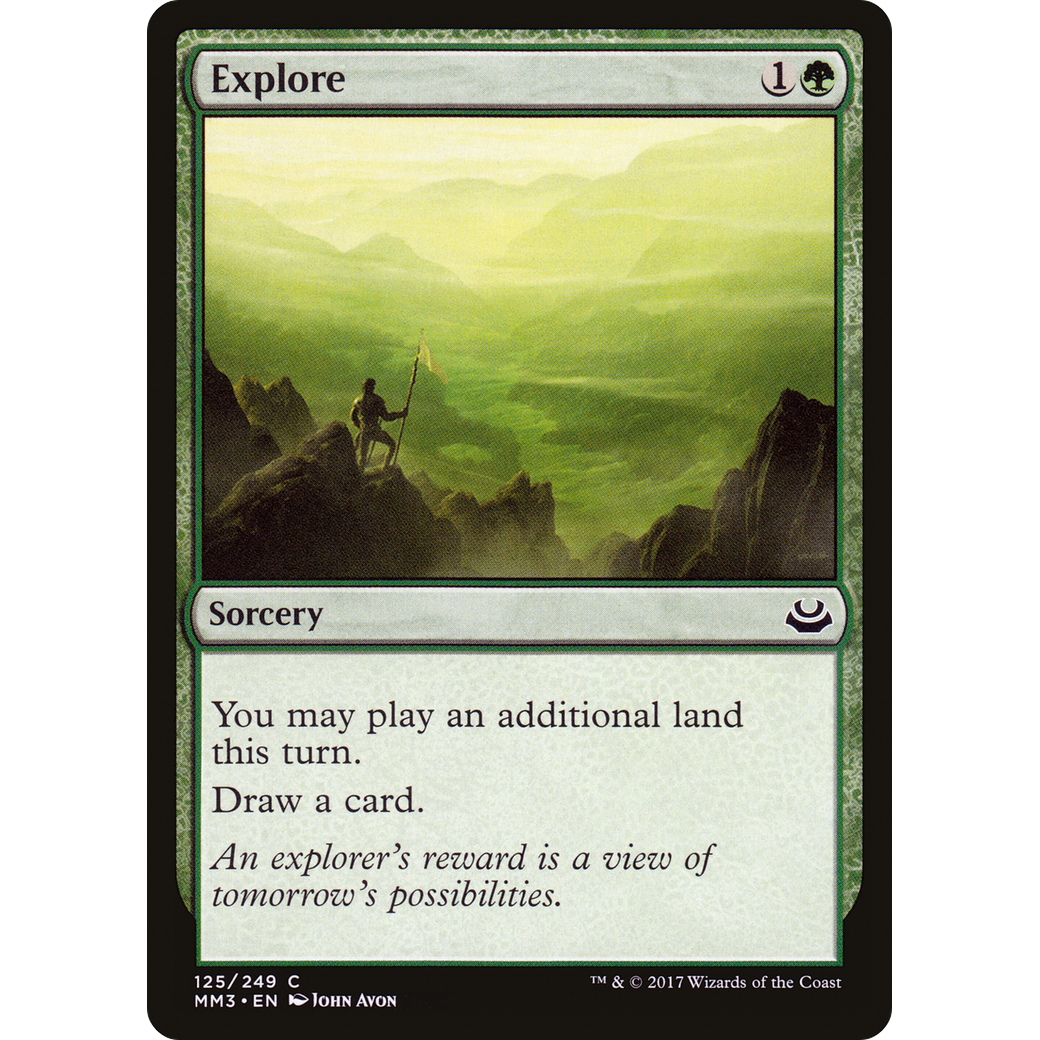 Explore (MM3-125) - Modern Masters 2017 Foil