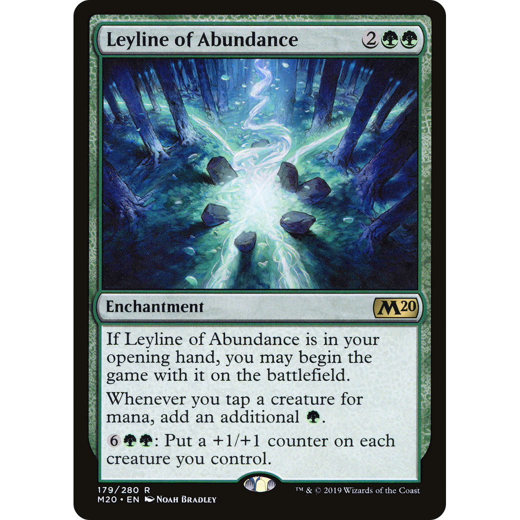 Leyline of Abundance (M20-179) - Core Set 2020