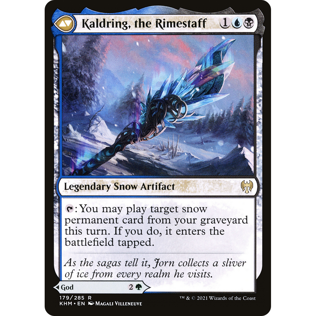 Jorn, God of Winter (KHM-179) - Kaldheim: (snow)