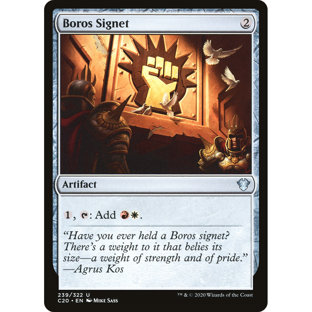 Boros Signet (C20-239) - Commander 2020