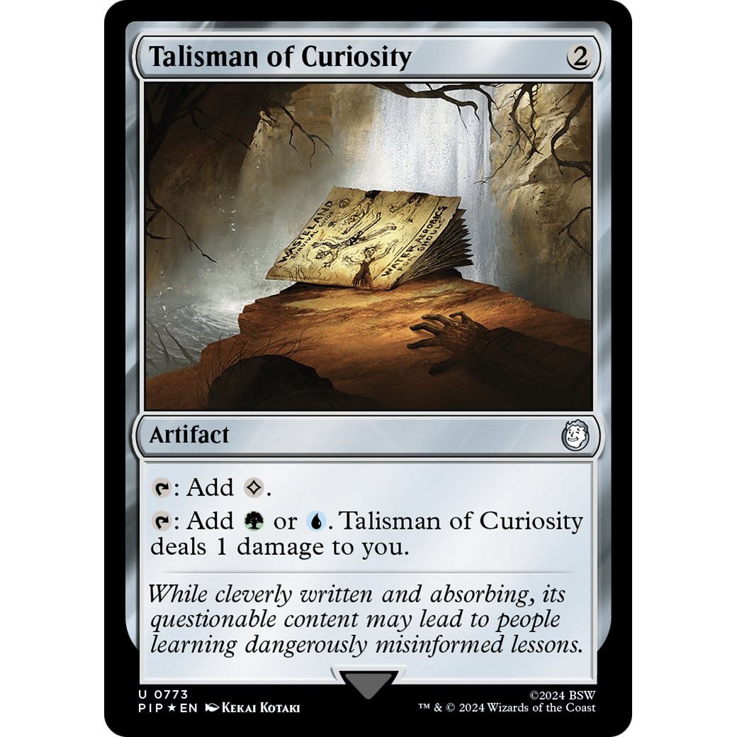 Talisman of Curiosity (PIP-773) - Fallout Foil