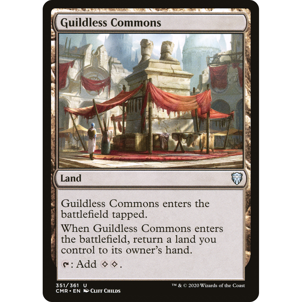 Guildless Commons (CMR-351) - Commander Legends