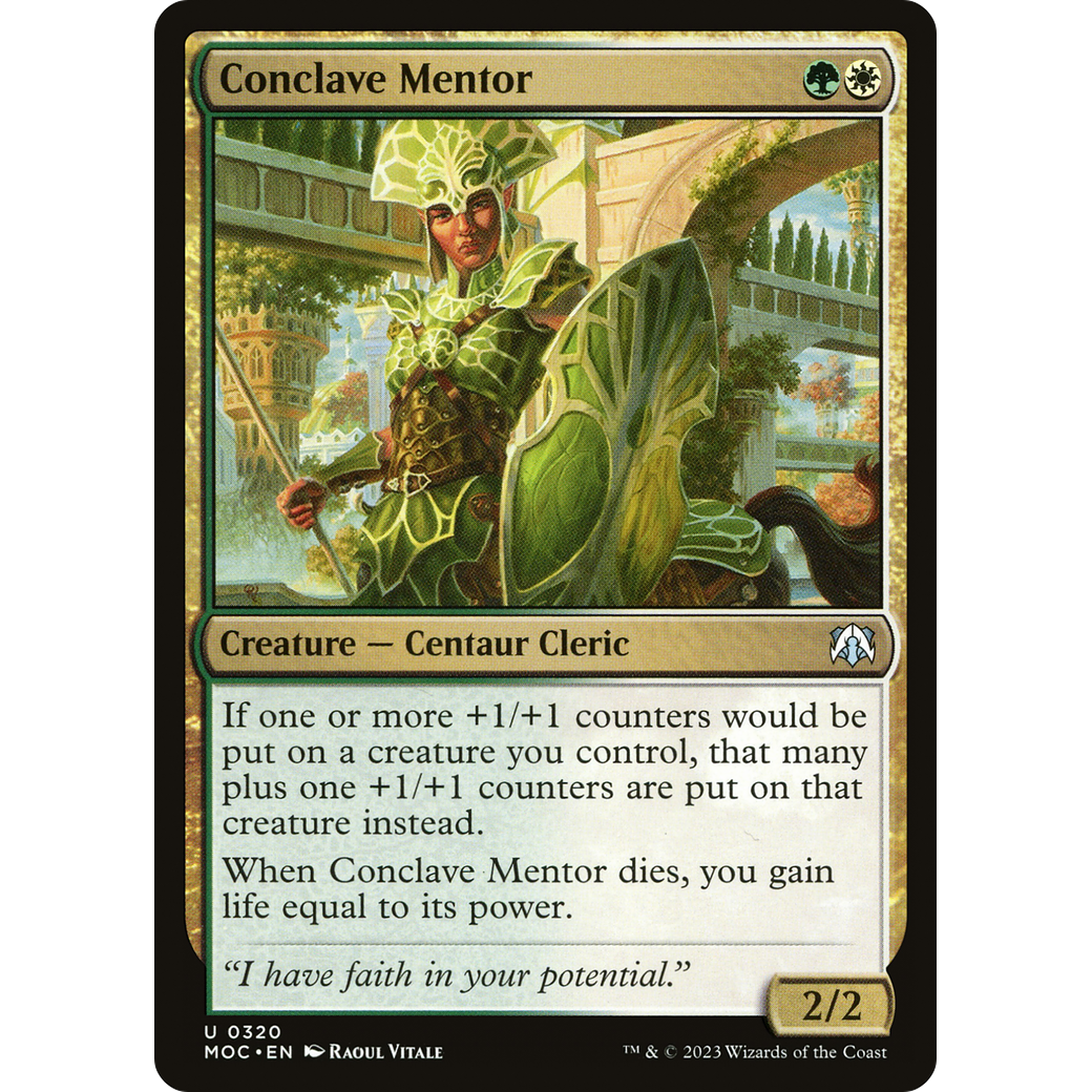 Conclave Mentor (MOC-320) - March of the Machine Commander