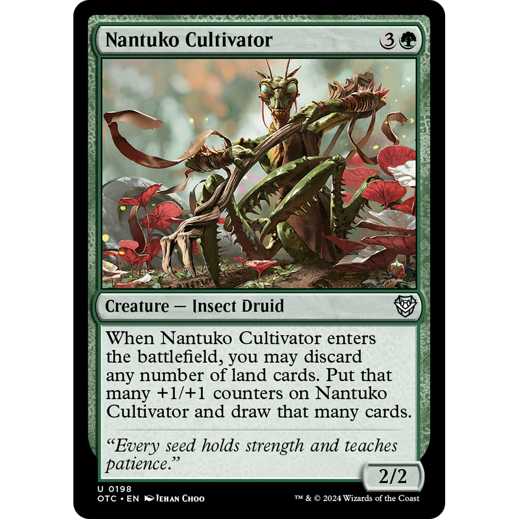 Nantuko Cultivator (OTC-198) - Outlaws of Thunder Junction Commander