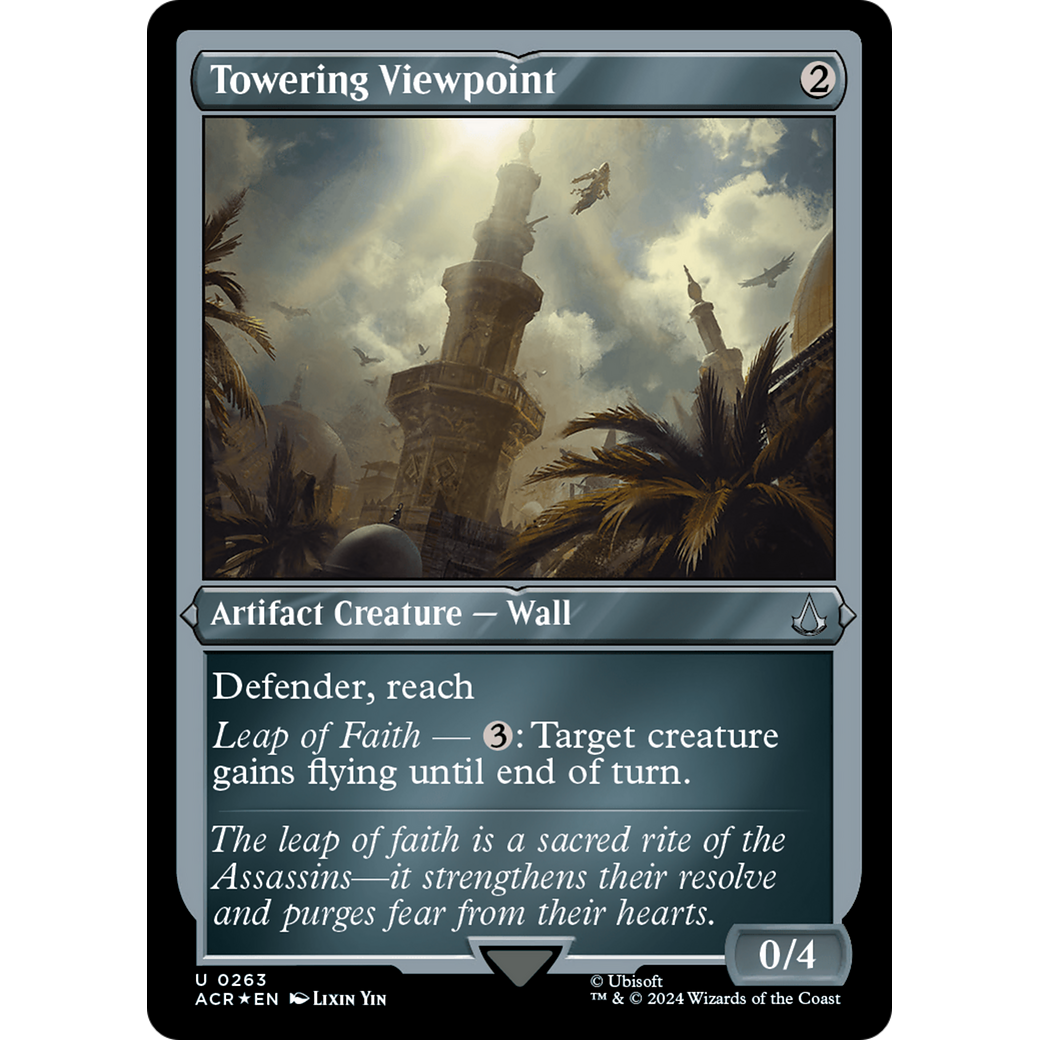 Towering Viewpoint (ACR-263) - Assassin's Creed Etched Foil