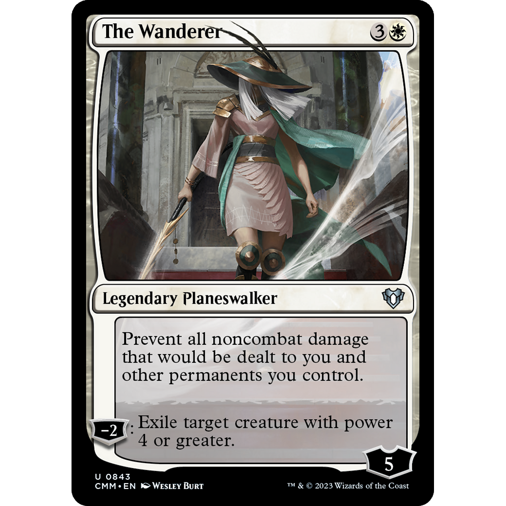The Wanderer (CMM-843) - Commander Masters