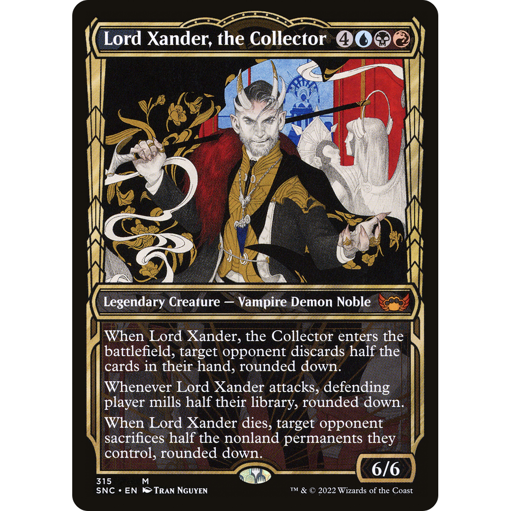 Lord Xander, the Collector (Showcase) (SNC-315) - Streets of New Capenna: (Showcase)