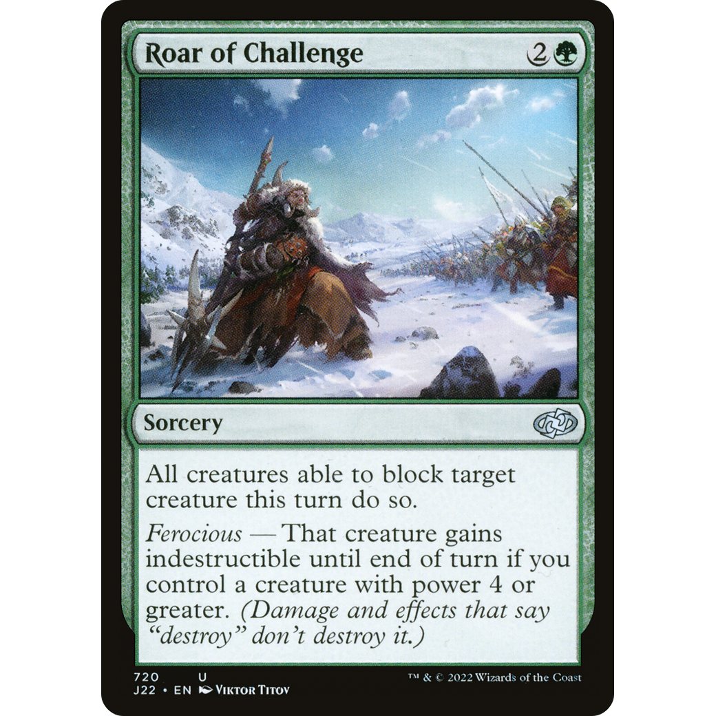 Roar of Challenge (J22-720) - Jumpstart 2022