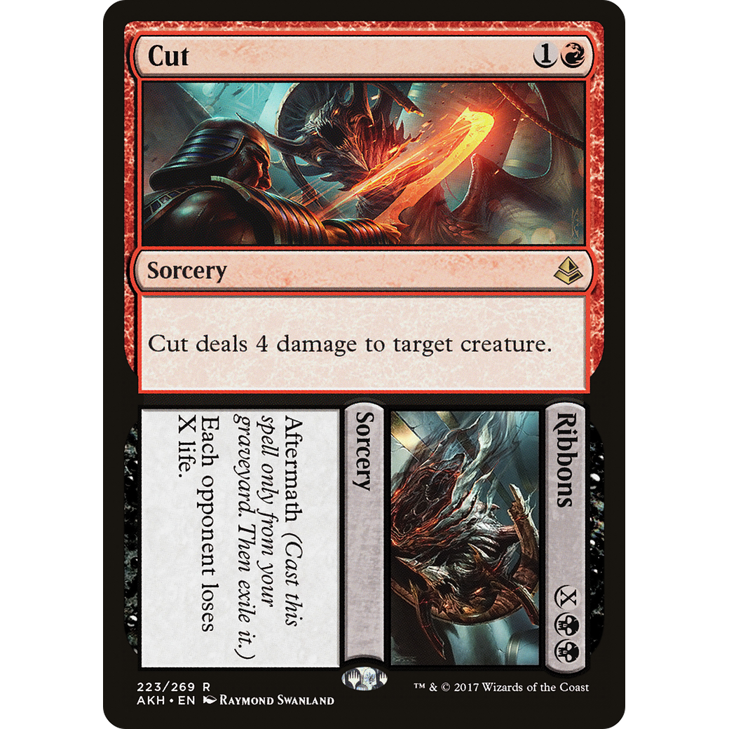 Cut // Ribbons (AKH-223) - Amonkhet