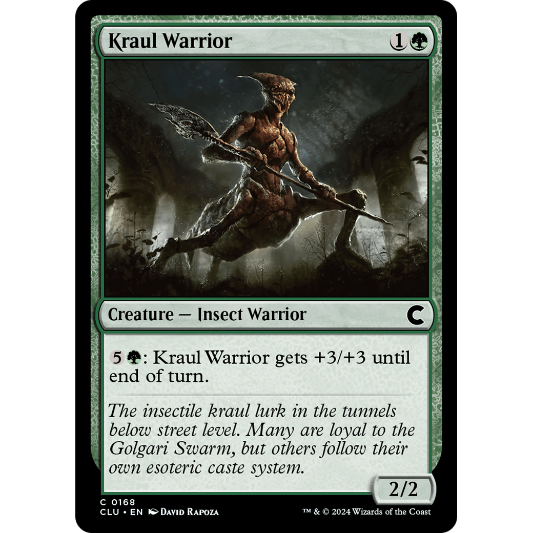 Kraul Warrior (CLU-168) - Ravnica: Clue Edition