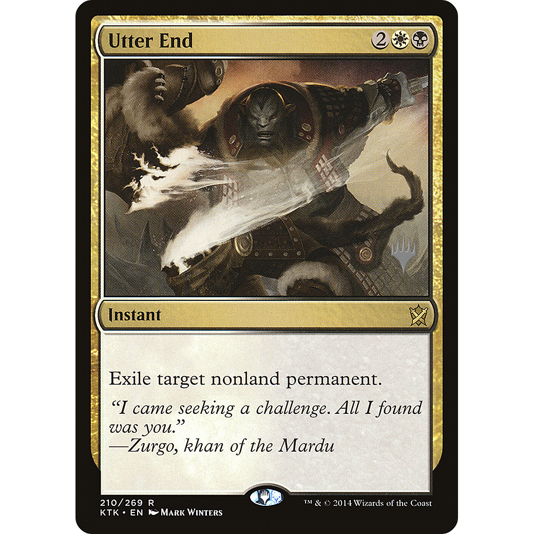 Utter End (PPIKO-210) - Khans of Tarkir Promos