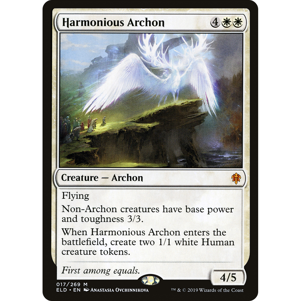 Harmonious Archon (ELD-017) - Throne of Eldraine