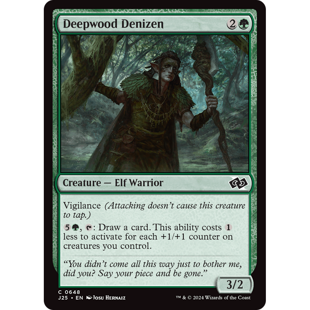 Deepwood Denizen (J25-648) - Foundations Jumpstart