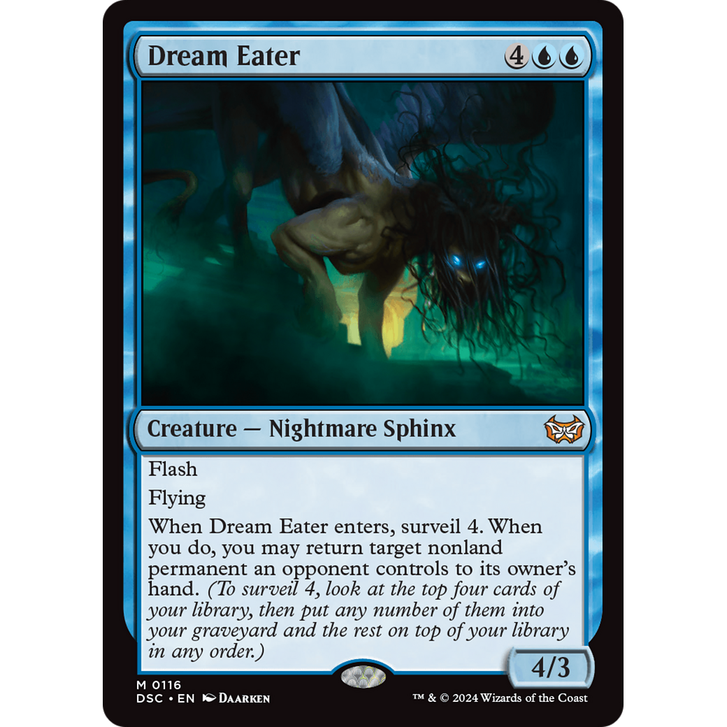 Dream Eater (DSC-116) - Duskmourn: House of Horror Commander