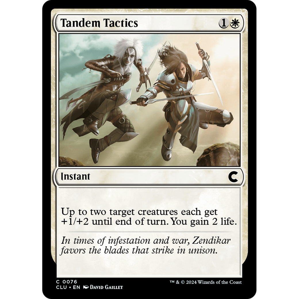 Tandem Tactics (CLU-076) - Ravnica: Clue Edition