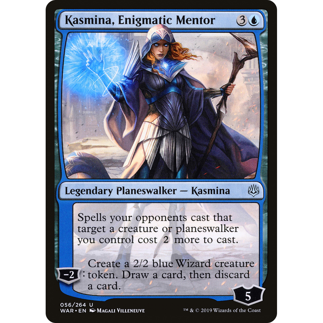 Kasmina, Enigmatic Mentor (WAR-056) - War of the Spark Foil
