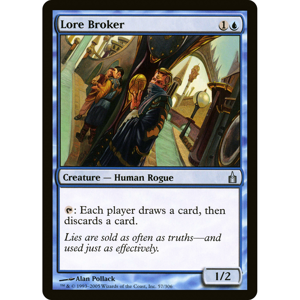 Lore Broker (RAV-057) - Ravnica: City of Guilds