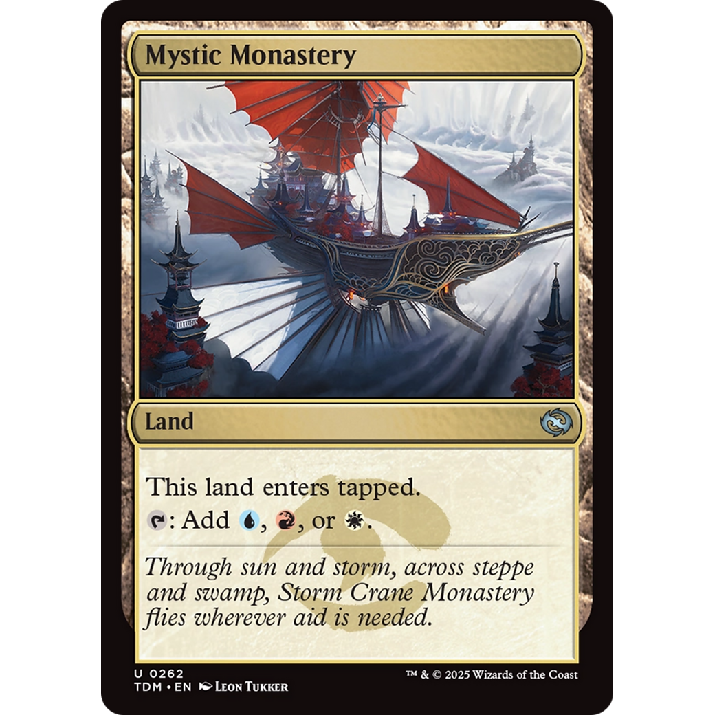 Mystic Monastery (TDM-262) - Tarkir: Dragonstorm