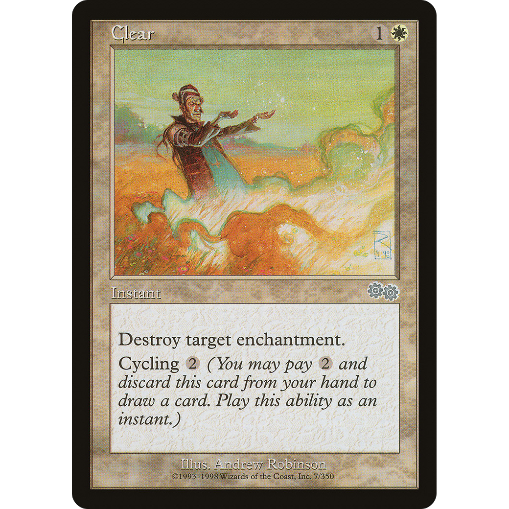 Clear (USG-007) - Urza's Saga