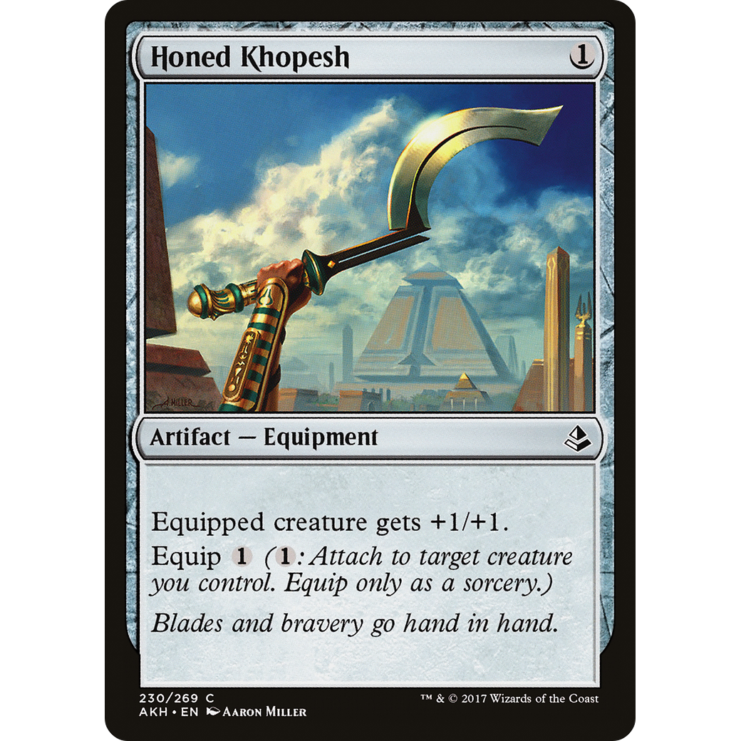 Honed Khopesh (AKH-230) - Amonkhet