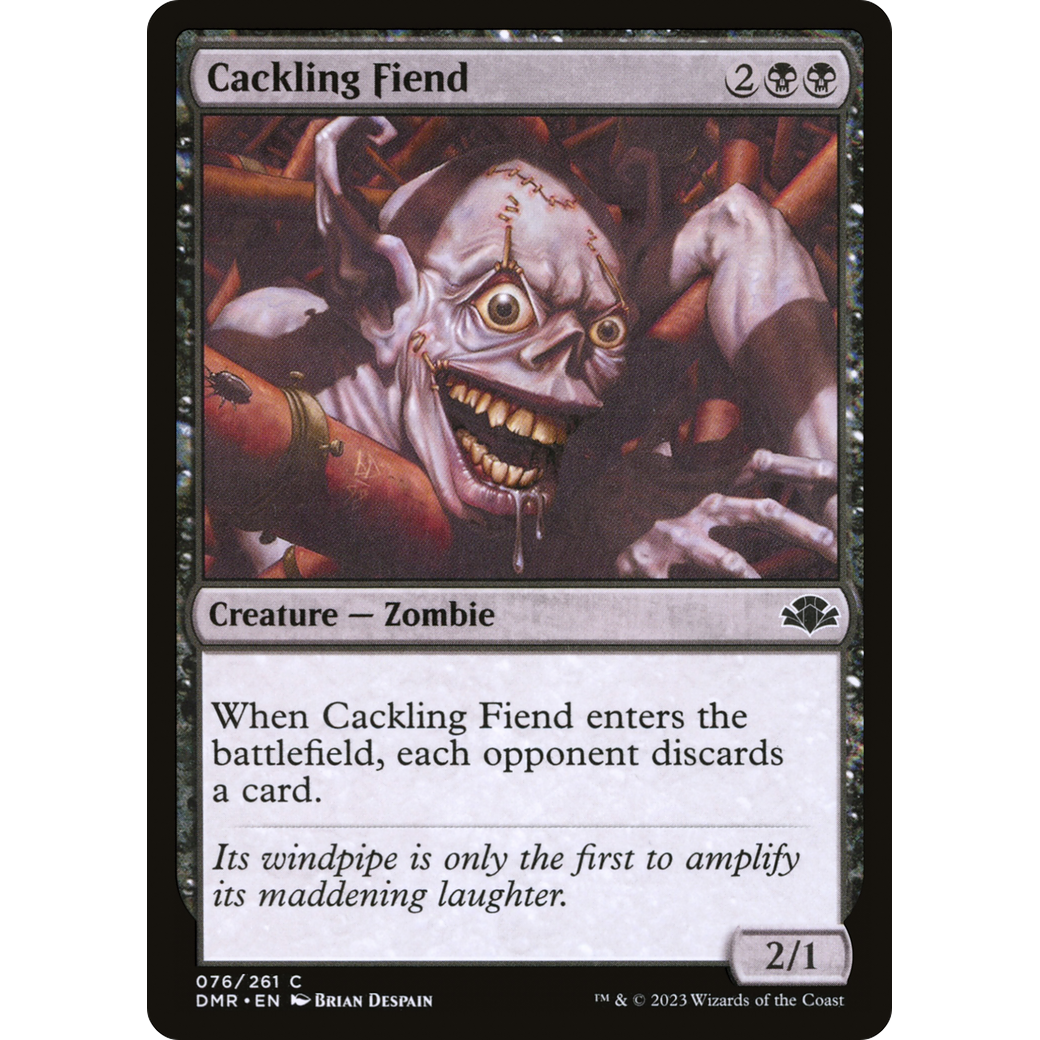Cackling Fiend (DMR-076) - Dominaria Remastered Foil
