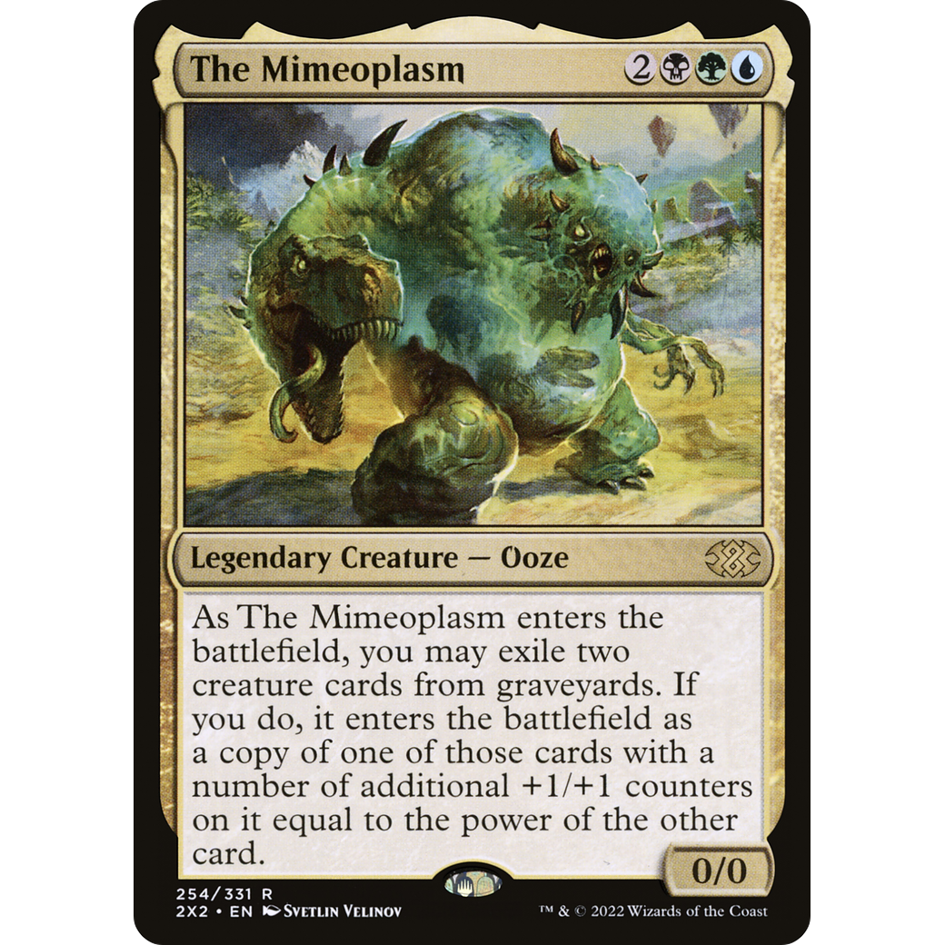 The Mimeoplasm (2X2-254) - Double Masters 2022 Foil