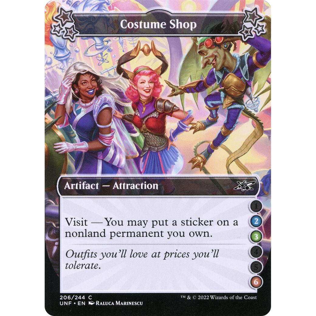Costume Shop (2-3-6) (UNF-206) - Unfinity