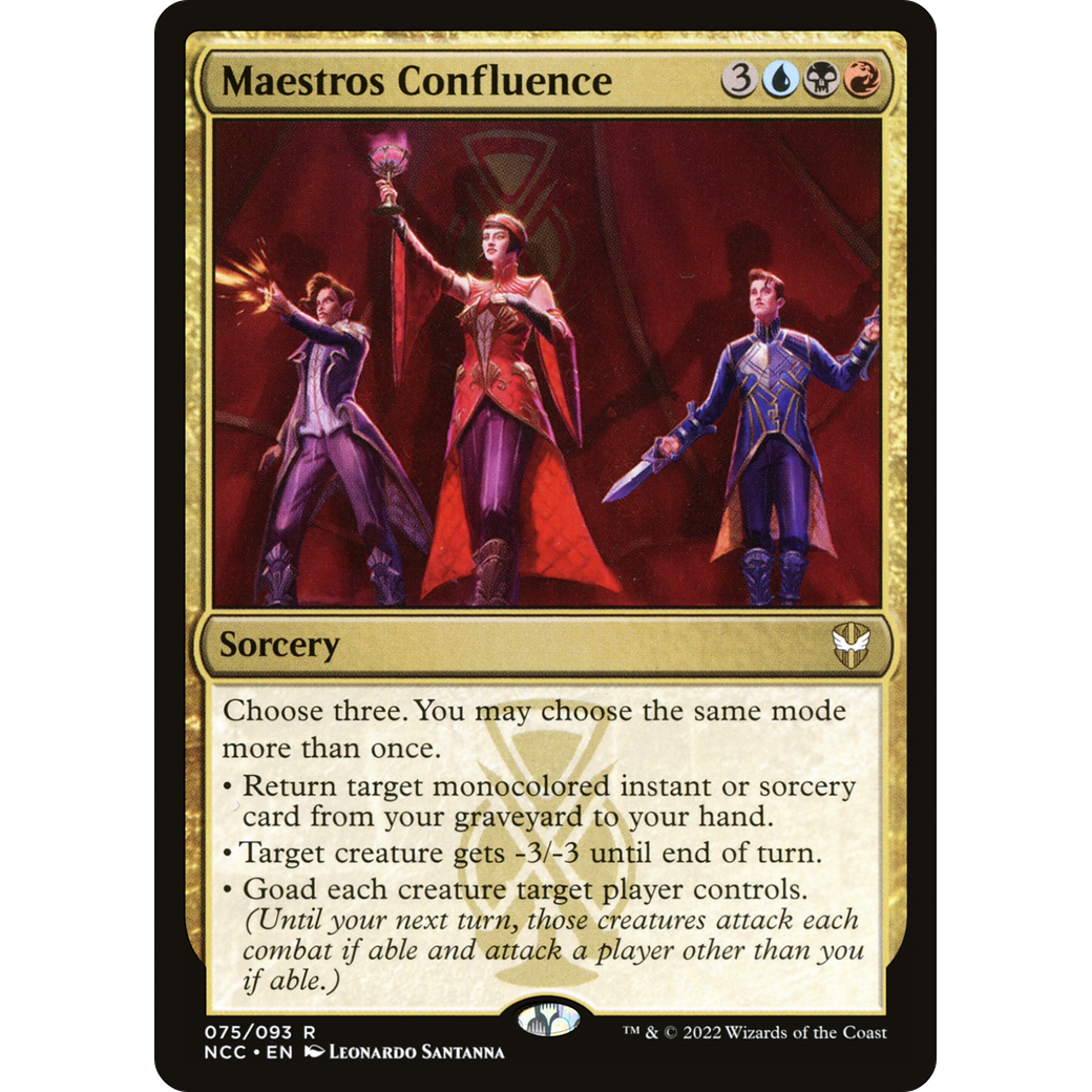Maestros Confluence (NCC-075) - New Capenna Commander
