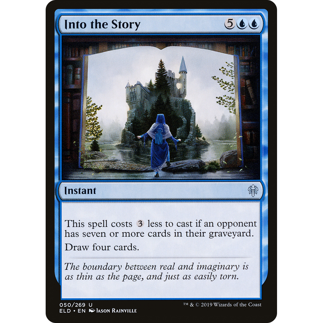 Into the Story (ELD-050) - Throne of Eldraine Foil