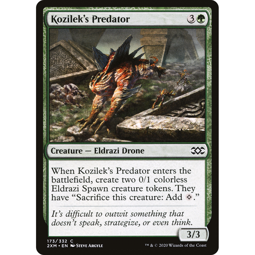 Kozilek's Predator (2XM-173) - Double Masters Foil