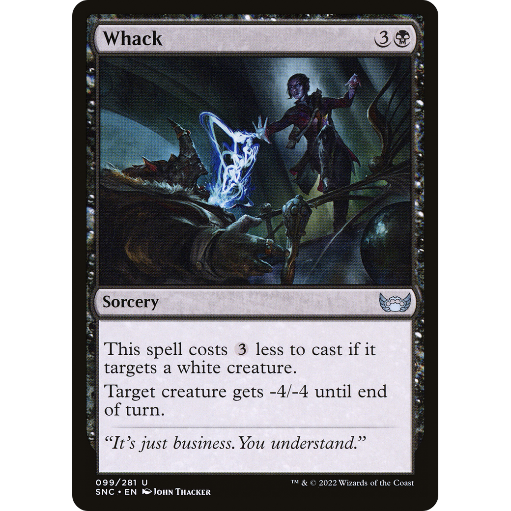 Whack (SNC-099) - Streets of New Capenna Foil