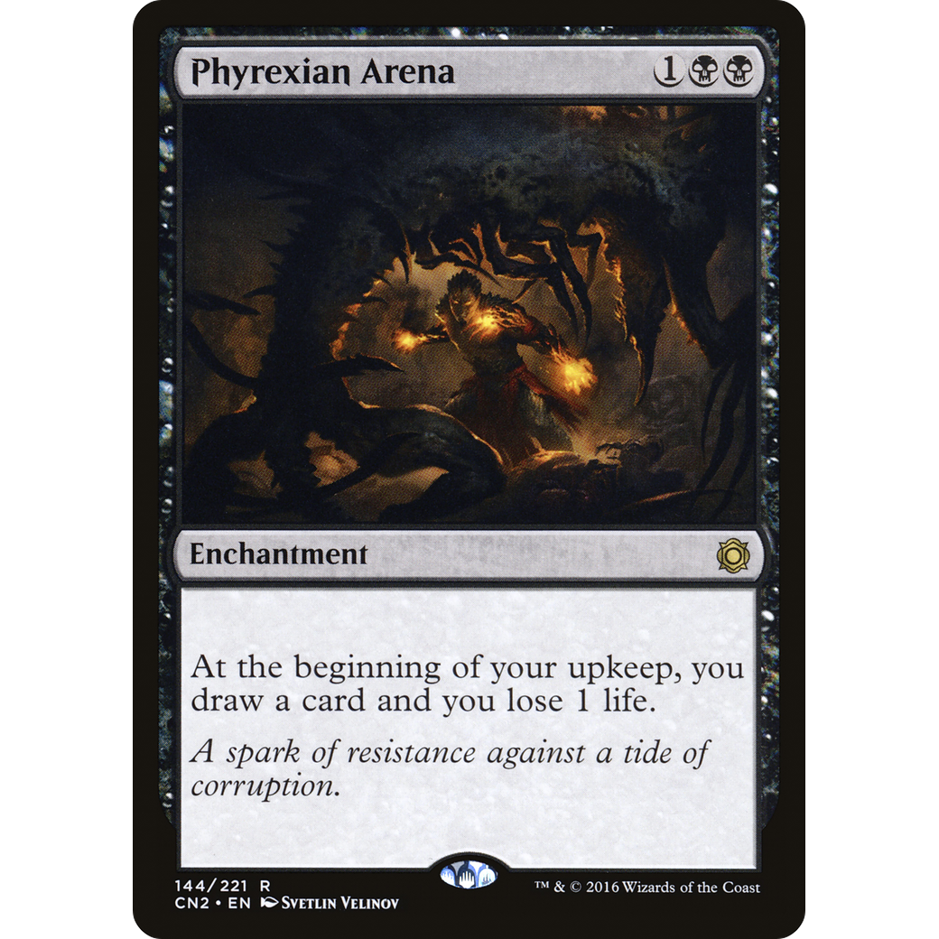 Phyrexian Arena (CN2-144) - Conspiracy: Take the Crown Foil