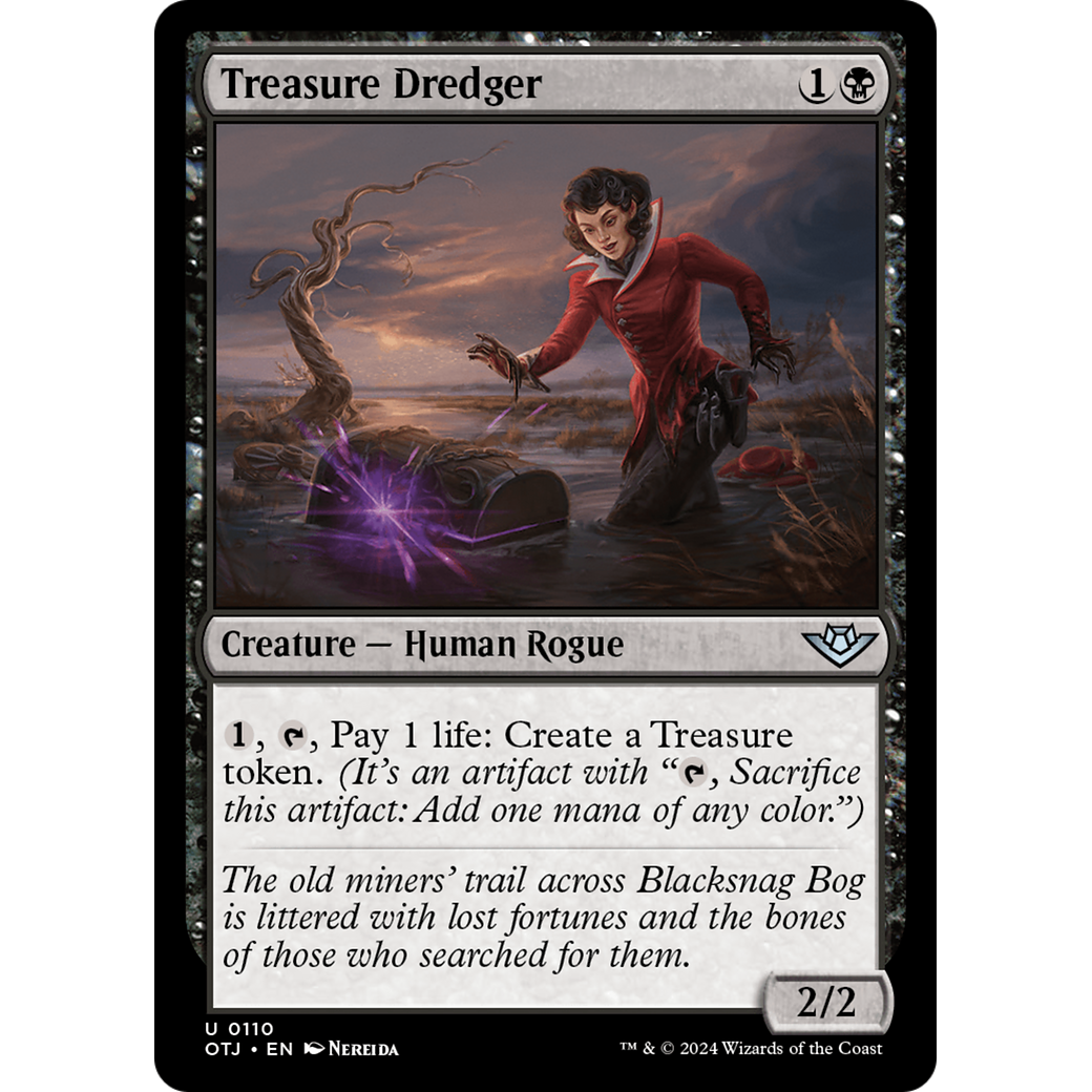 Treasure Dredger (OTJ-110) - Outlaws of Thunder Junction