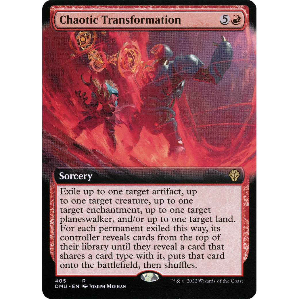 Chaotic Transformation (Extended Art) (DMU-405) - Dominaria United: (Extended Art)