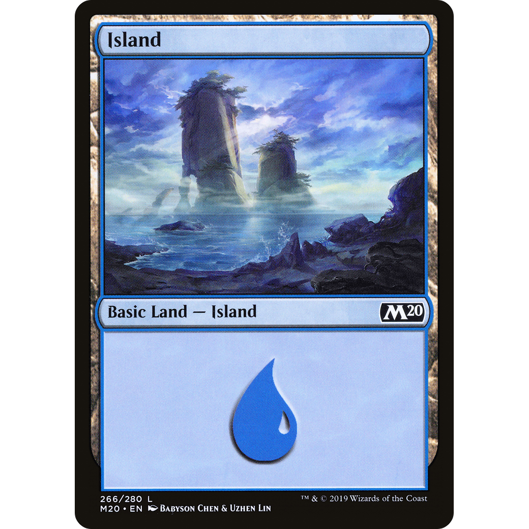 Island (266) (M20-266) - Core Set 2020