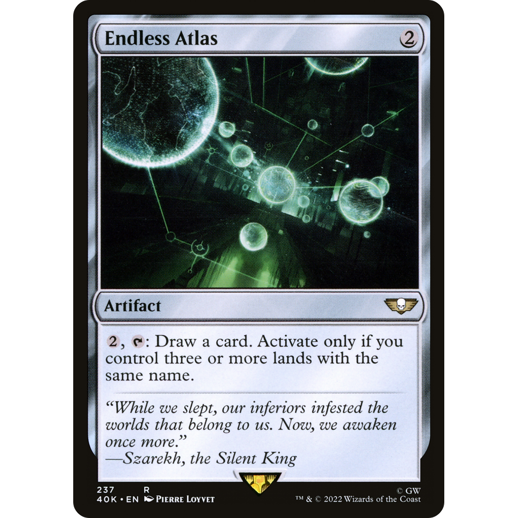 Endless Atlas (40K-237) - Warhammer 40,000 Commander
