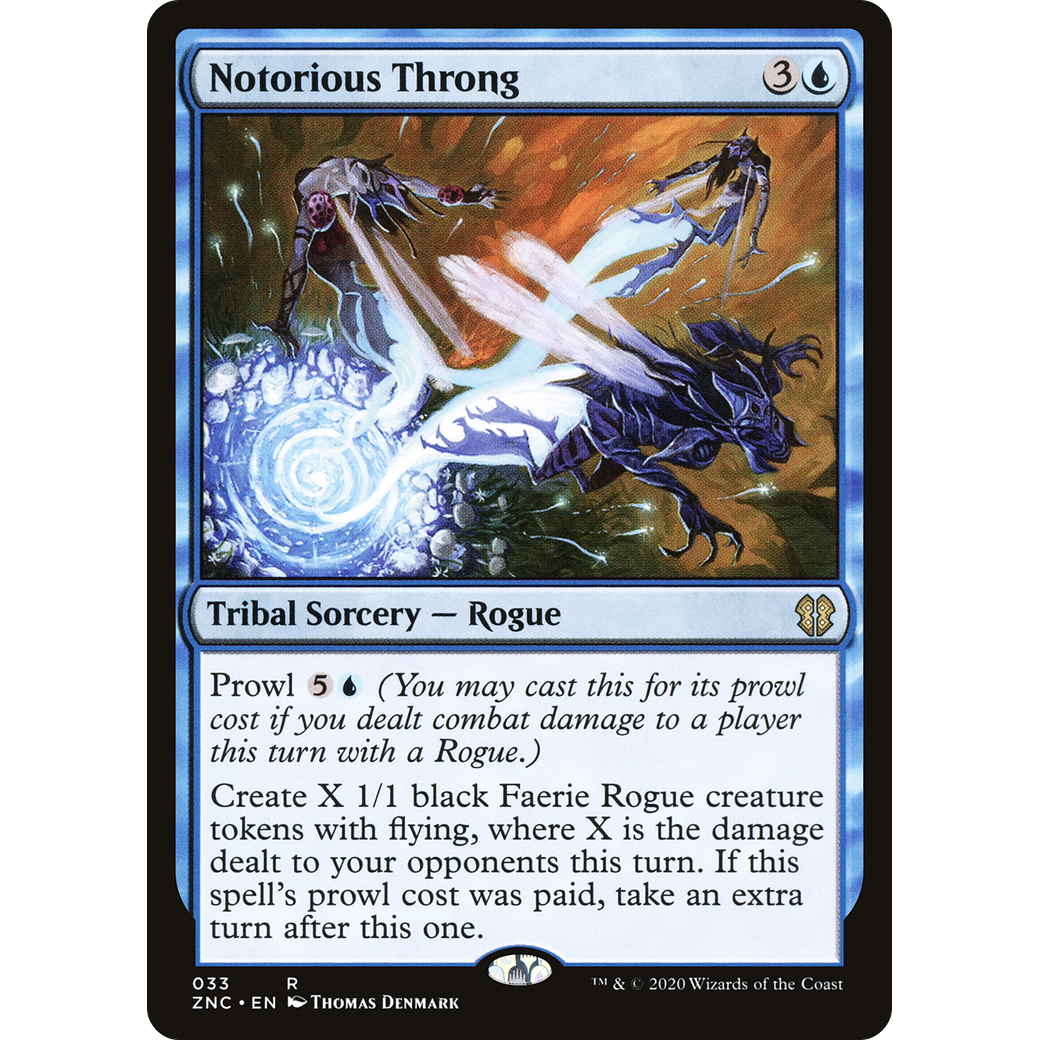 Notorious Throng (ZNC-033) - Zendikar Rising Commander