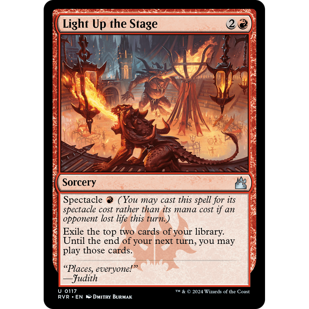 Light Up the Stage (RVR-117) - Ravnica Remastered