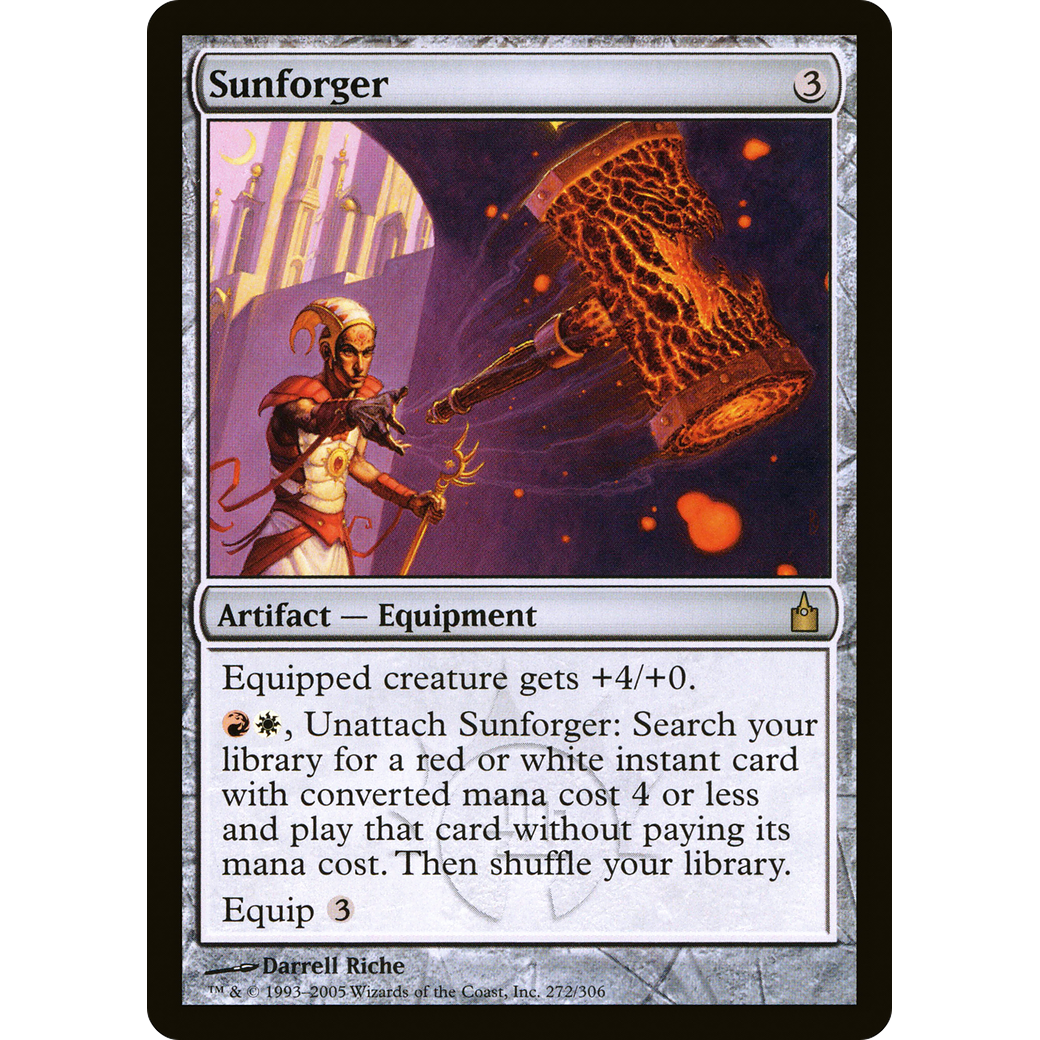Sunforger (RAV-272) - Ravnica: City of Guilds Foil