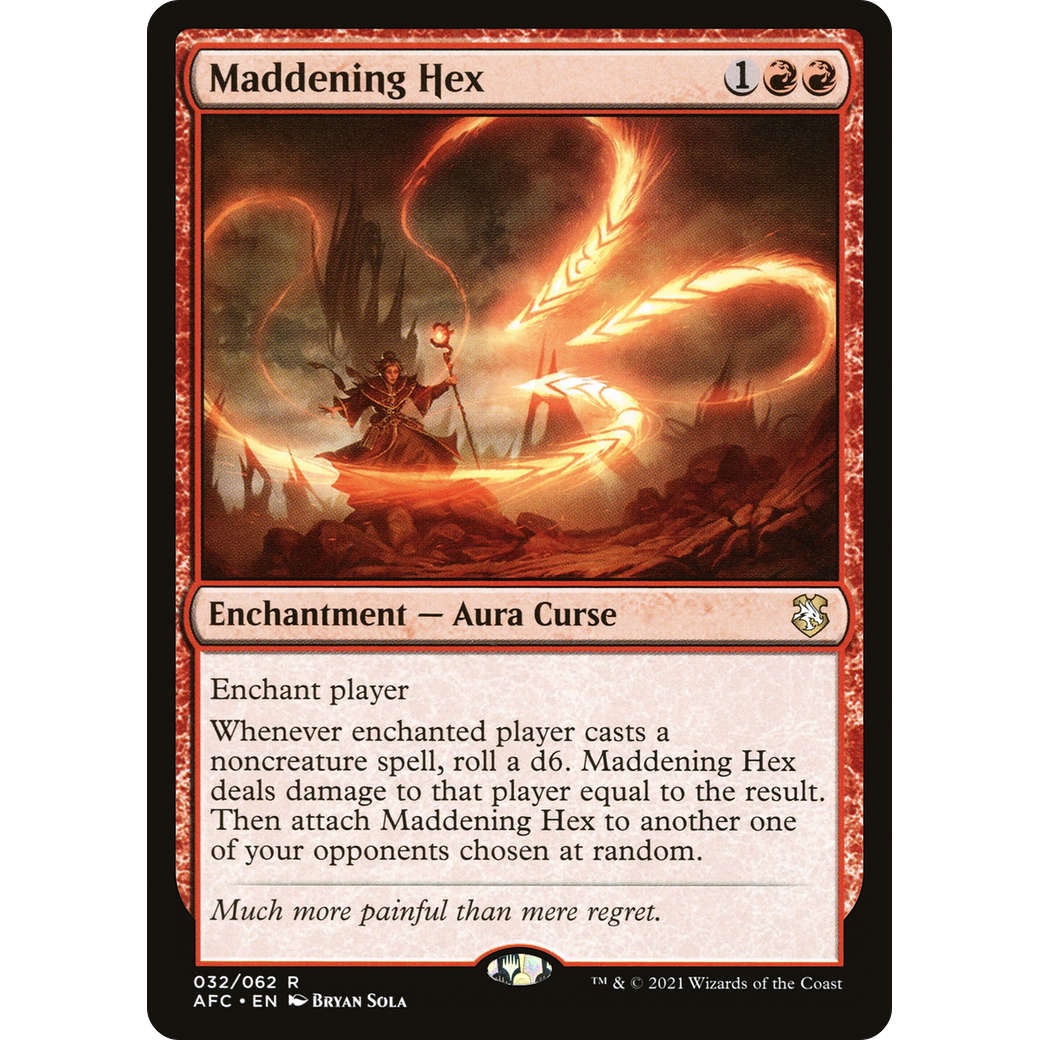 Maddening Hex (AFC-032) - Forgotten Realms Commander