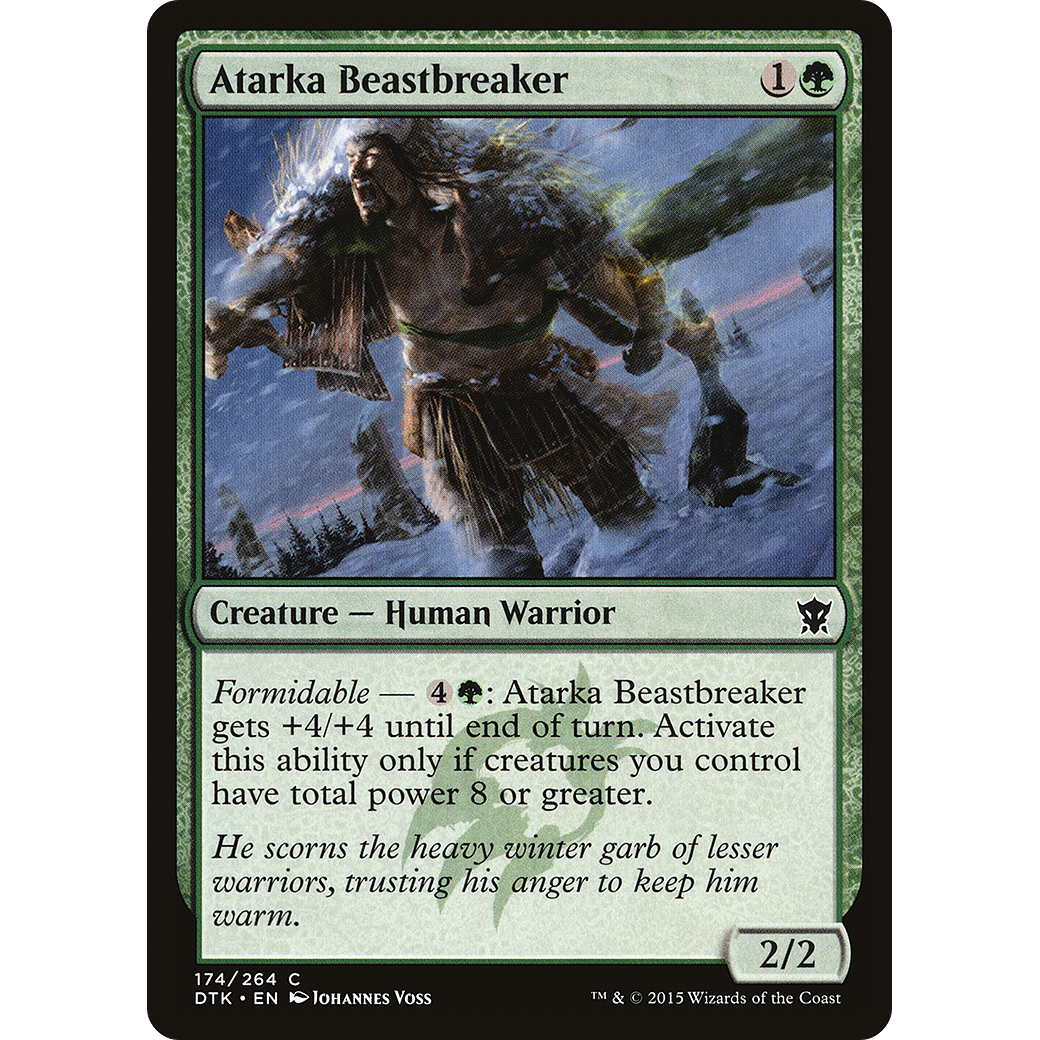 Atarka Beastbreaker (DTK-174) - Dragons of Tarkir