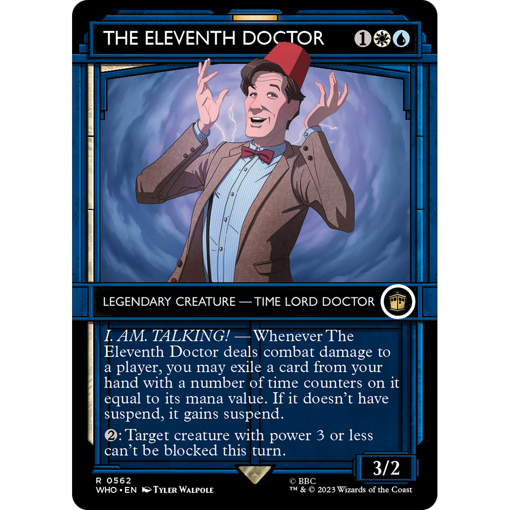 The Eleventh Doctor (Showcase) (WHO-562) - Doctor Who: (Showcase) (Borderless)