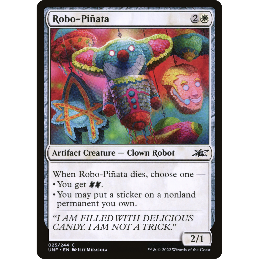 Robo-Pinata (UNF-025) - Unfinity Foil