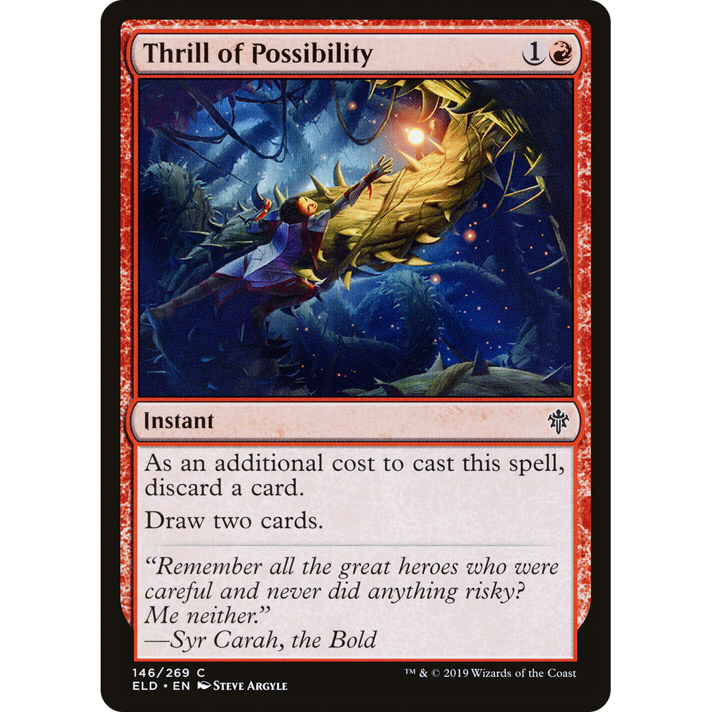 Thrill of Possibility (ELD-146) - Throne of Eldraine Foil