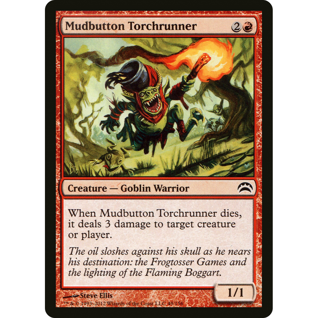 Mudbutton Torchrunner (PC2-049) - Planechase 2012