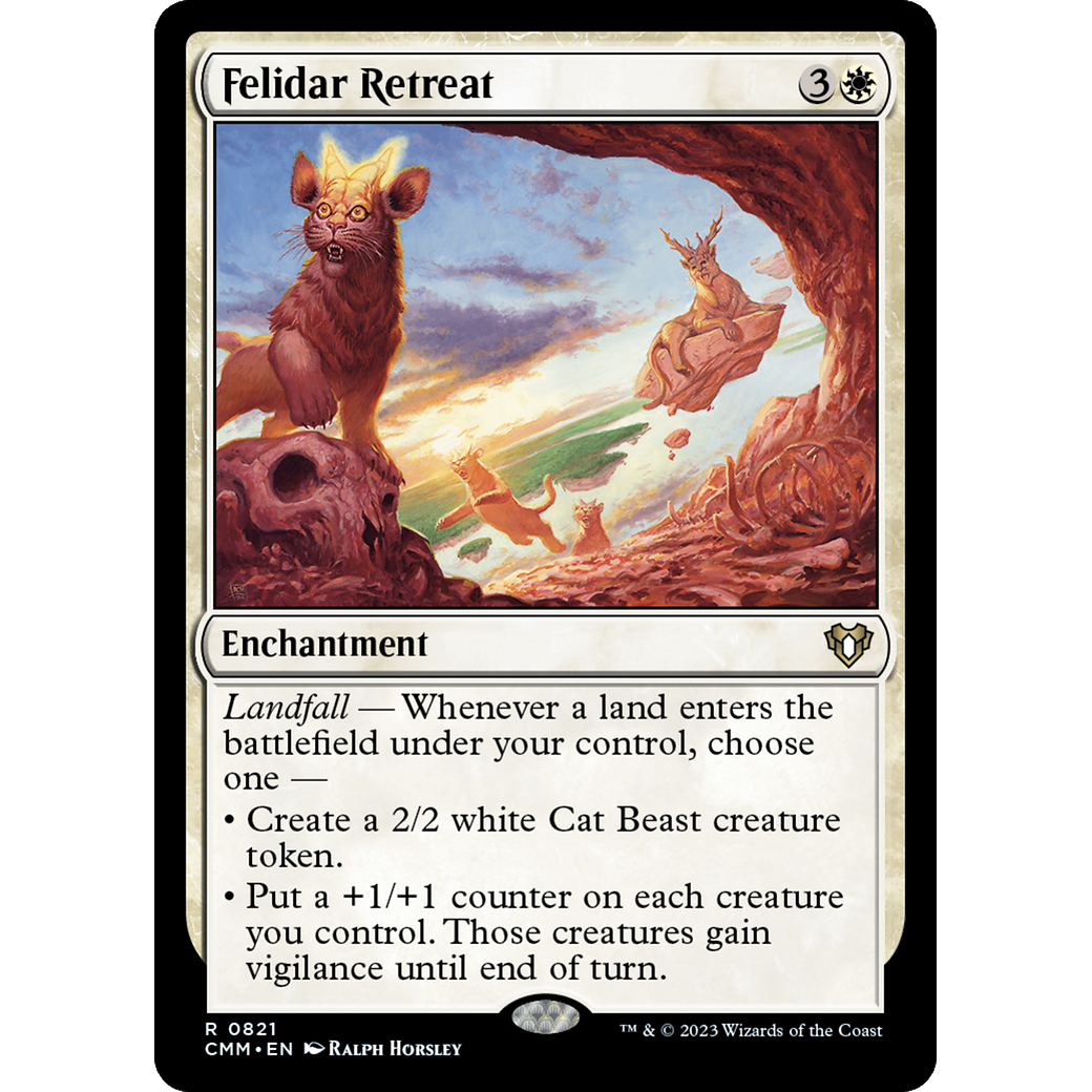 Felidar Retreat (CMM-821) - Commander Masters
